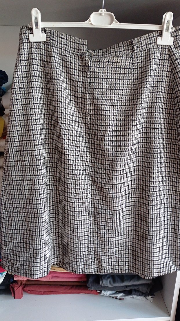 Gri Midi  Pilili Rahat Kesim - Görsel 5