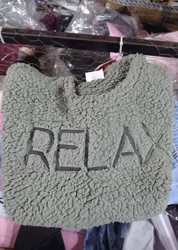 Gri Peluş Mini Kadın eşofman takımı - Görsel 3