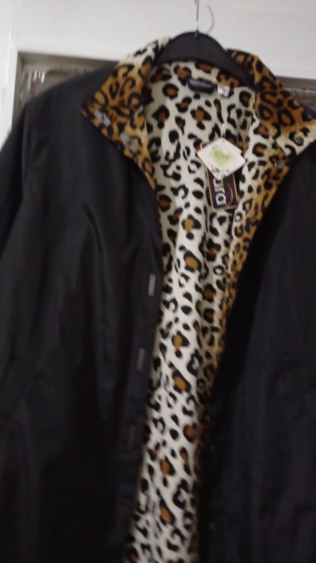 Düğmeli Siyah Kadın Ceket Midi Boy - Görsel 5