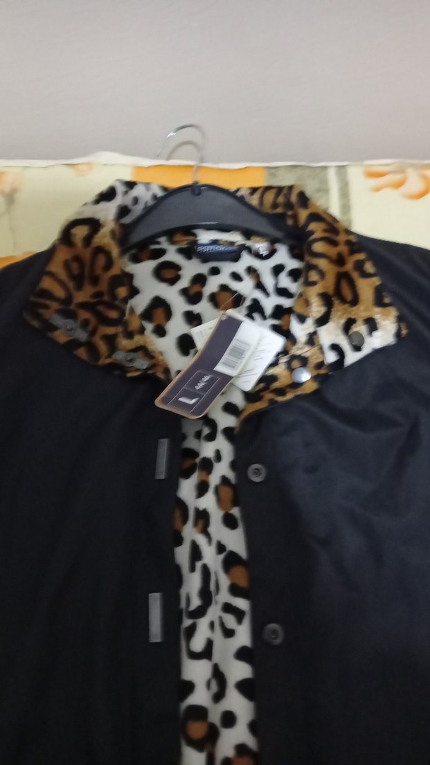 Düğmeli Siyah Kadın Ceket Midi Boy - Görsel 2