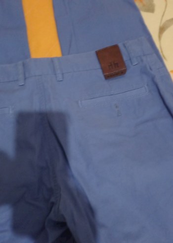 Mavi erkek  Pantolon - Görsel 3