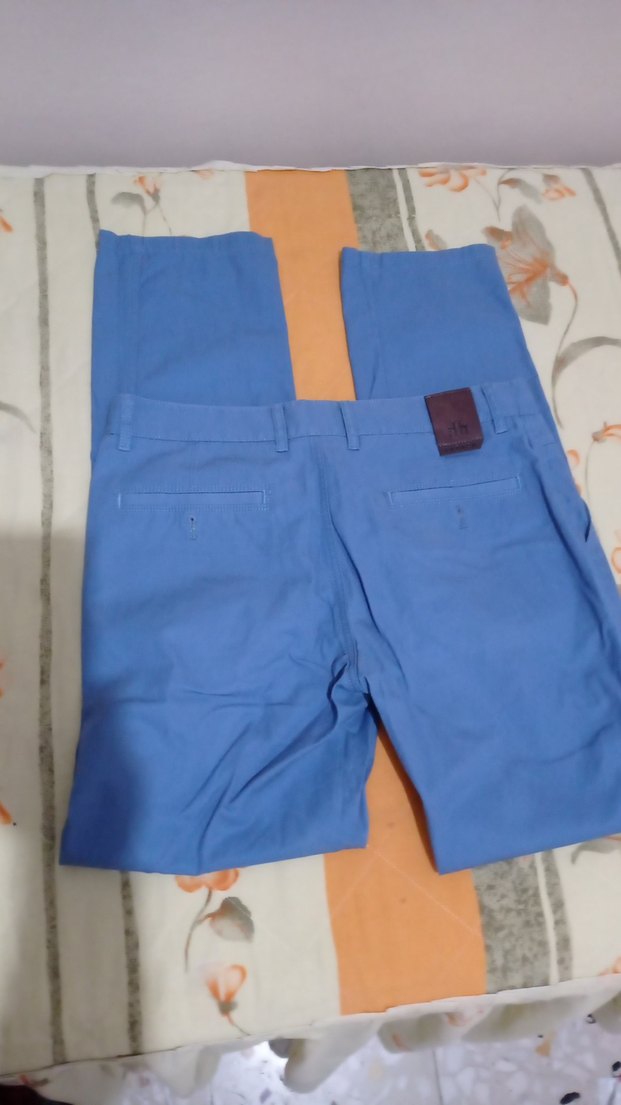 Mavi erkek  Pantolon - Görsel 2