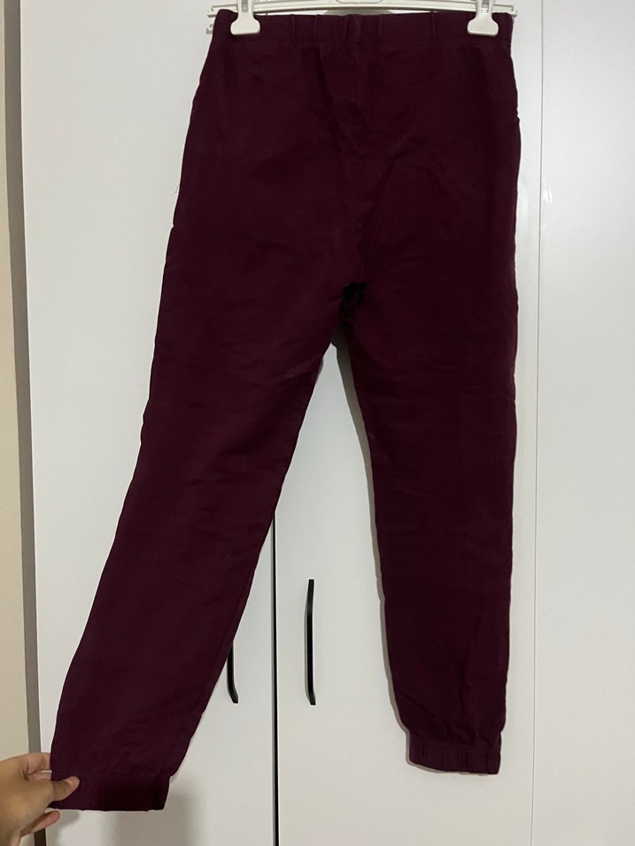 New Balance Bordo Kadın Eşofman Altı - Görsel 2