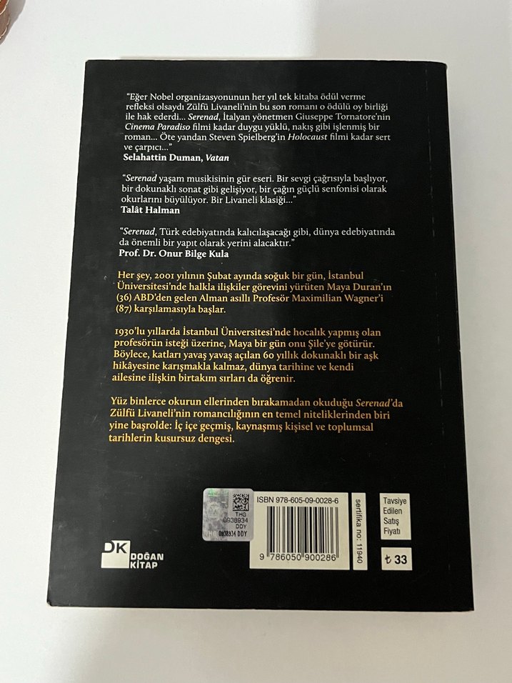 Serenad - Zülfü Livaneli - Görsel 2