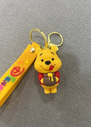 Winnie The pooh Sarı Disney Anahtarlık
