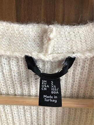 s Beden beyaz Renk Orijinal etiketi kesik hırka ve bikini