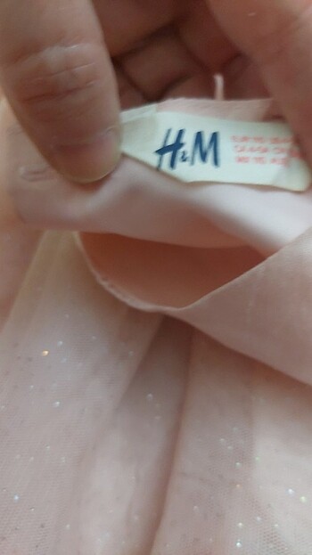 H&M Pembe kız çocuğu elbisesi