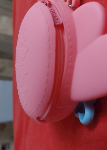 Beden pembe Renk Pembe Kurdeleli Pop Kültür Anahtarlık çüzdan