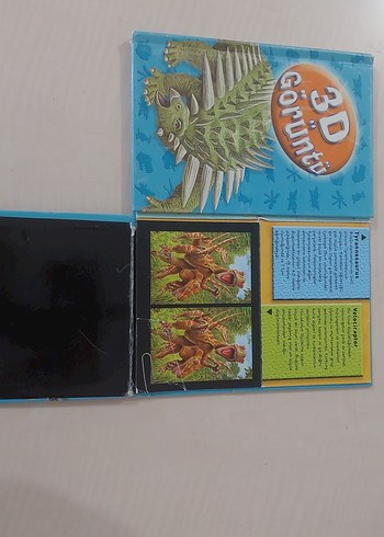 3D Görüntülü Dinozorlar Çocuk Kitapları
