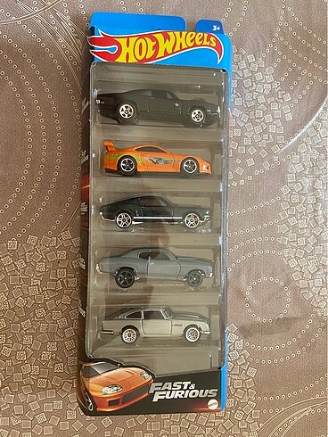 Hot wheels fast and furies 5 li set