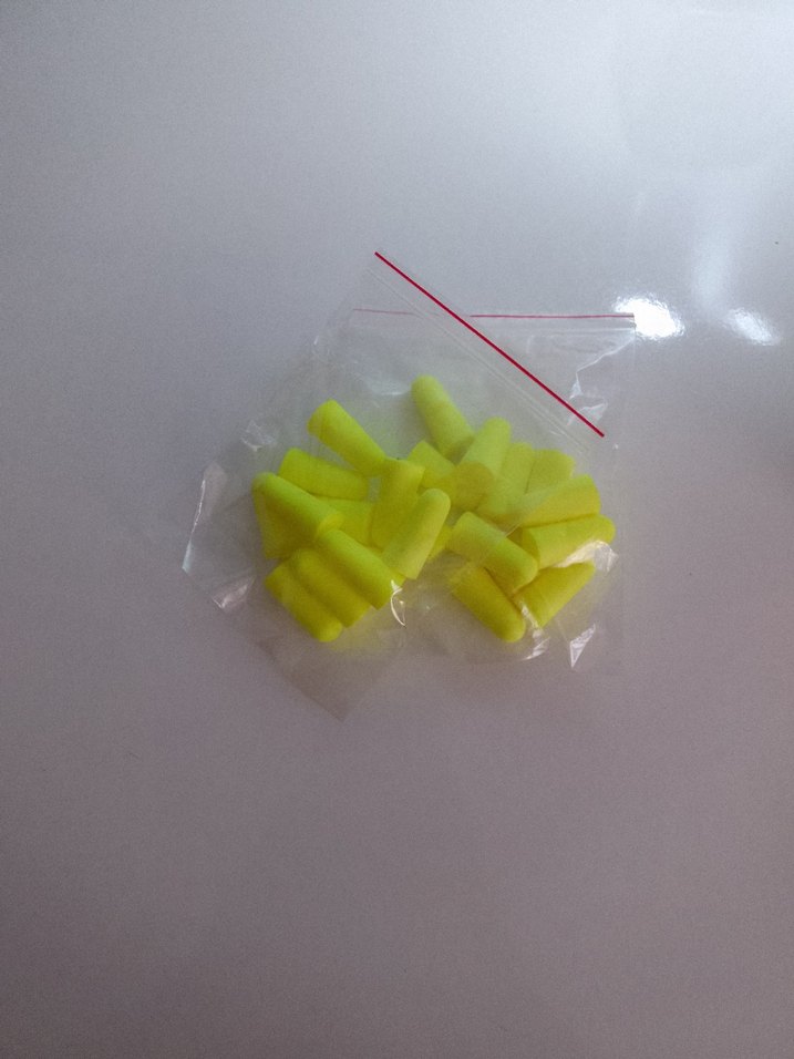 Sarı Kulak Tıkacı  20 adet - Görsel 3