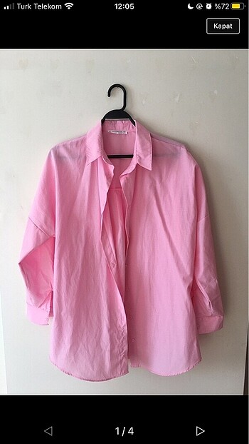 Pembe gömlek
