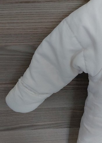 Bebek Kız Kürklü Polar Tulumu - Görsel 2