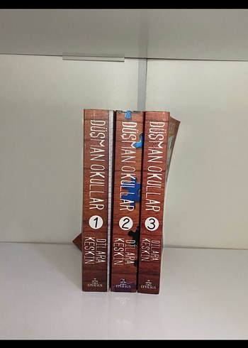 Düşman Okullar 1,2,3 Set - Dilara Keskin