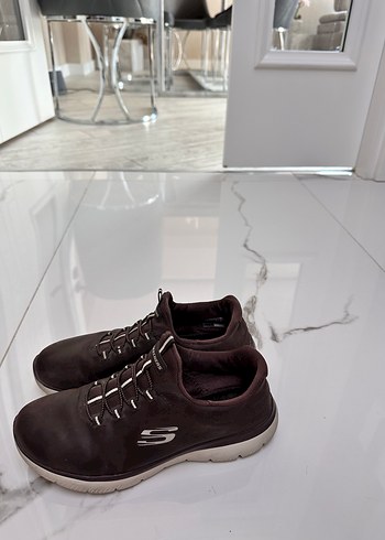 37 Beden Skechers Kadın Kahverengi Spor Ayakkabı