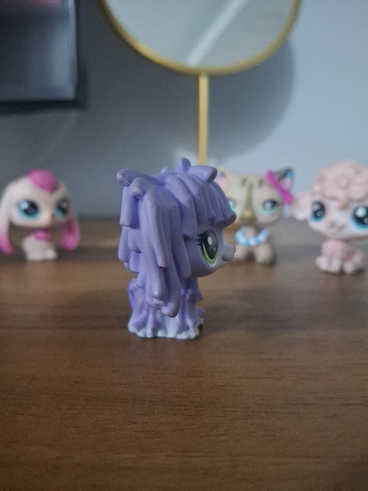 LPS lila köpek miniş - Görsel 2