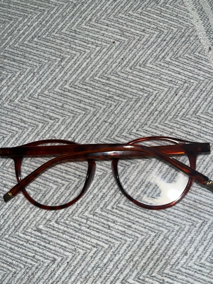 Kahverengi Kadın Yuvarlak Gözlük - Görsel 2