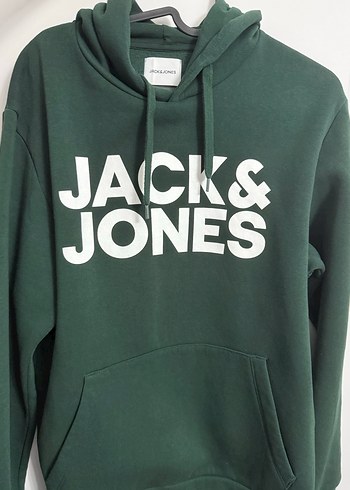 Jack & Jones Yeşil Kapüşonlu Sweatshirt