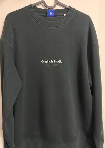 Jack & Jones Pamuklu Baskılı Sweatshirt