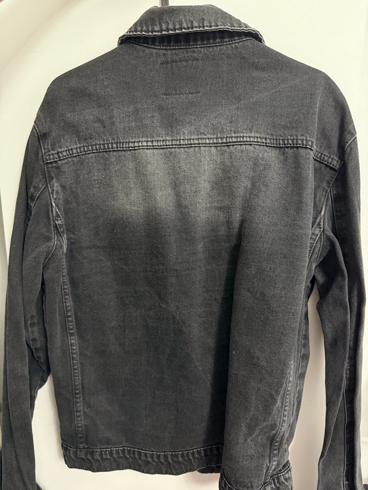 Siyah Denim Ceket - Görsel 2