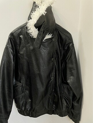 Mavi Jeans Deri biker mont