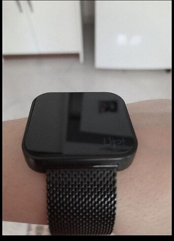 Beden UP WATCH SİYAH HASIR KORDONLU SAAT