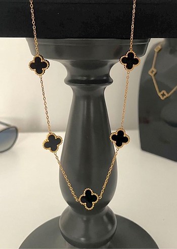 Yonca Model Çelik Kadın Kolye