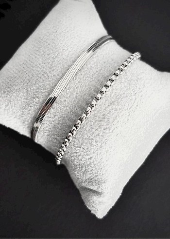 İtalyan ve Asansör Çelik Erkek Bileklik - Görsel 2