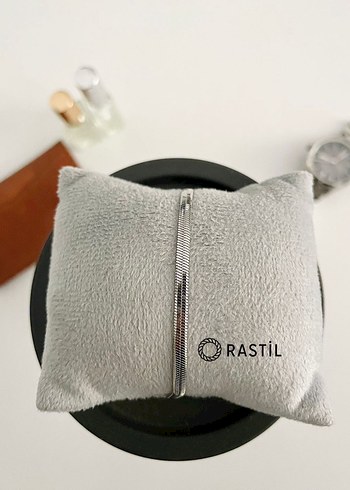 İtalyan Model Çelik Erkek Bileklik - Görsel 2