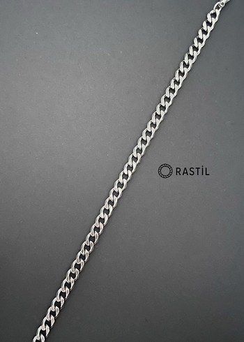 İnce Gurmet Çelik Erkek Bileklik - Görsel 2