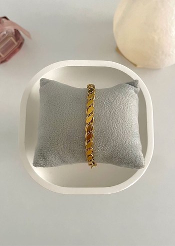 Arpa Model Çelik Kadın Bileklik - Görsel 3