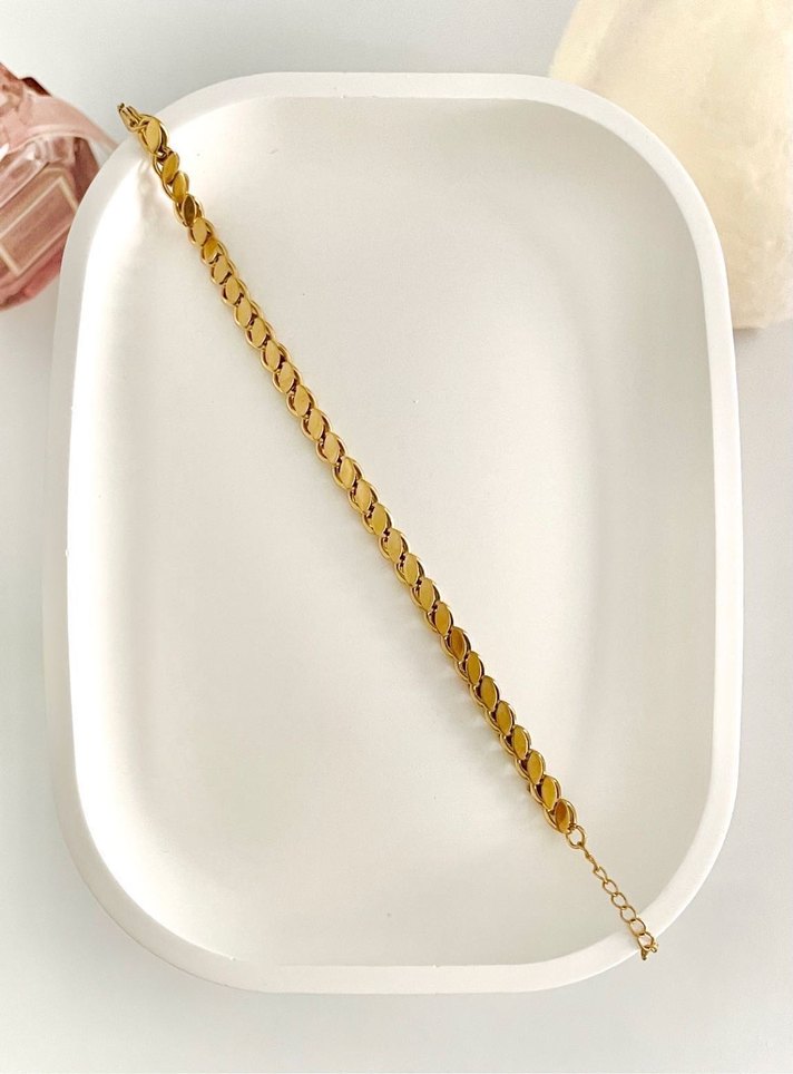 Arpa Model Çelik Kadın Bileklik - Görsel 2