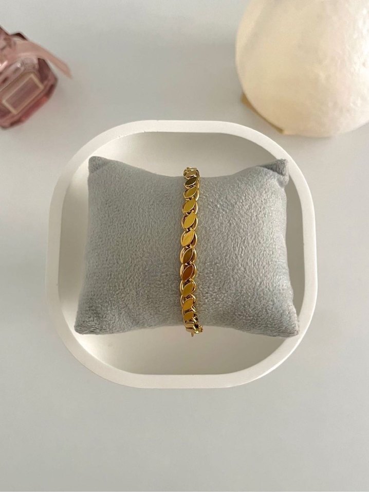 Arpa Model Çelik Kadın Bileklik - Görsel 3