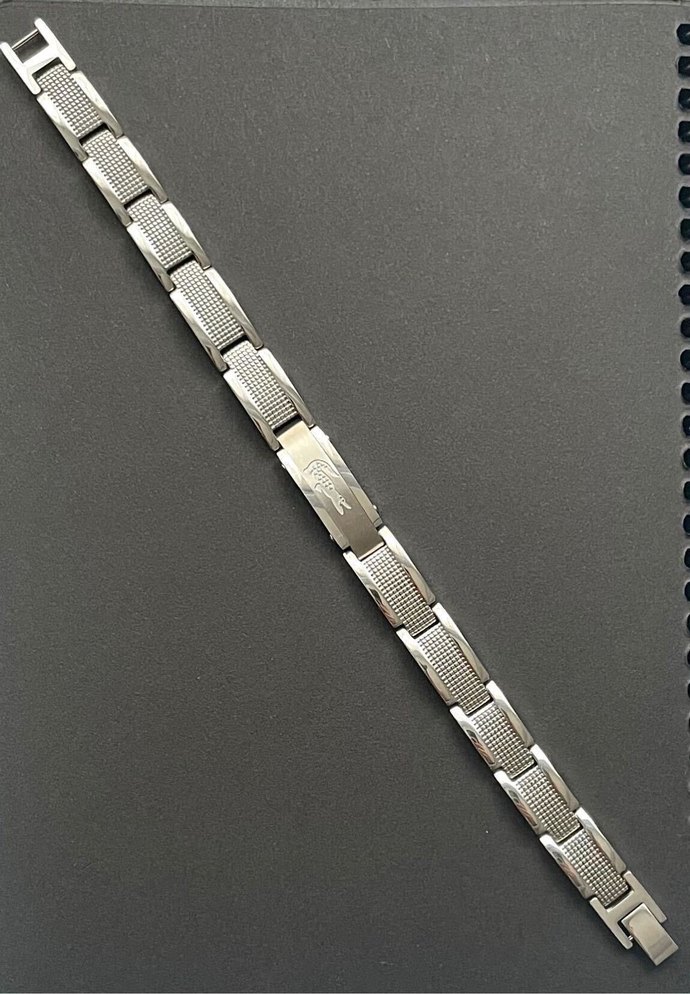 Lacoste Model Çelik Erkek Bileklik - Görsel 2