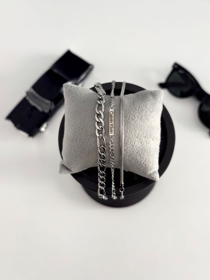 Calvin Klein Model Çelik Erkek Bileklik - Görsel 4