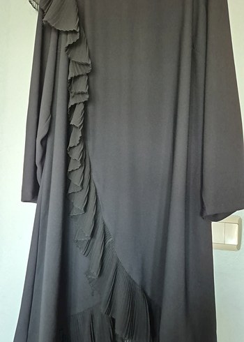 Diğer Kadın Siyah Uzun Drapeli Gotik tunik