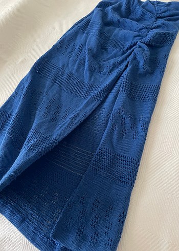 Drapeli Mavi Etek - Görsel 2