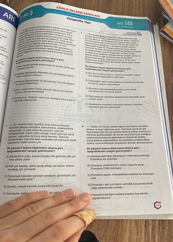 2025 ÖSYM Paragrafın Ritmi Hazırlık Kitabı