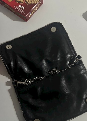 Bershka Bershka siyah deri çanta
