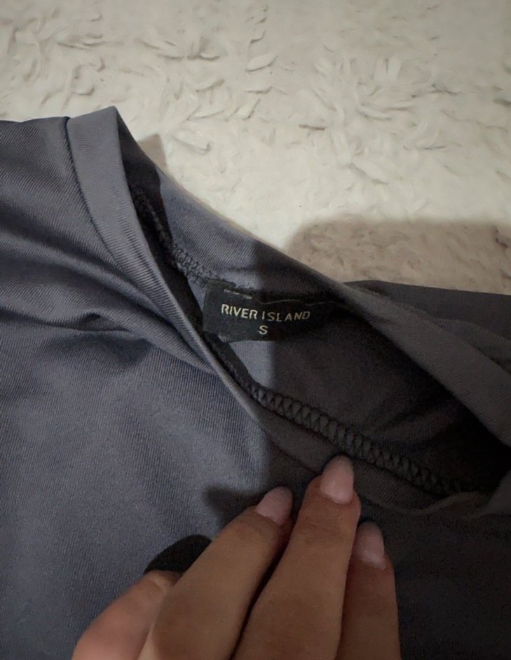 Gri Uzun Kollu crop - Görsel 2