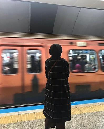 Koton Siyah kaşe kaban