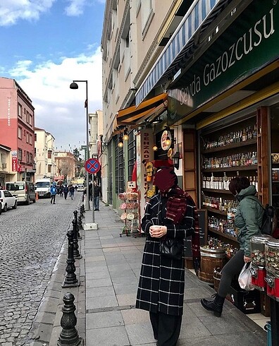 38 Beden Siyah kaşe kaban