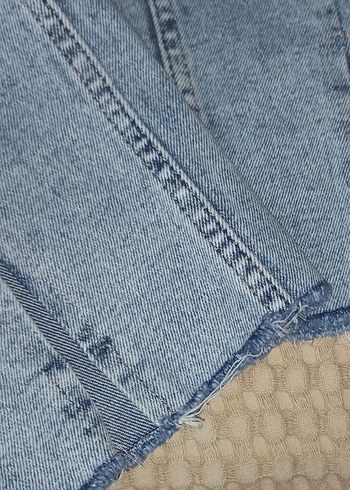 Dilvin Pastel Mavi Kadın Denim Midi Pantolon