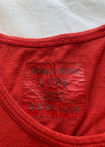 Parlak Kırmızı Erkek Çocuk Atlet - Görsel 2