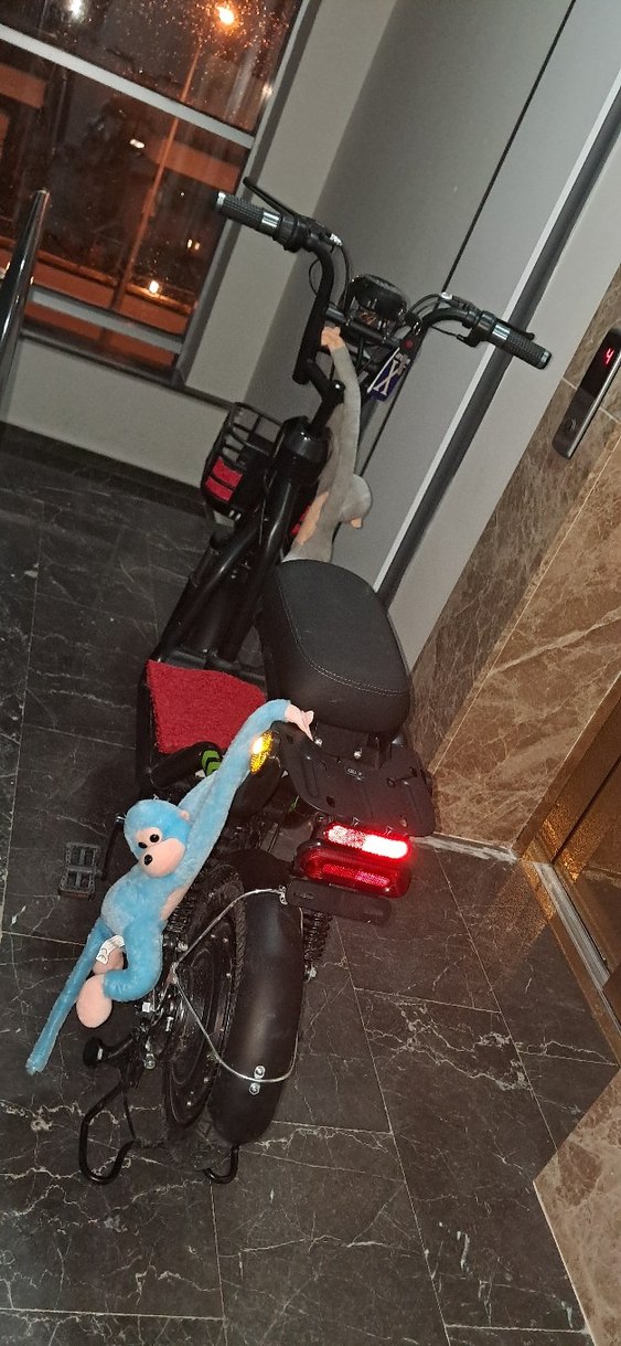 Siyah Çocuk Scooter'ı - Görsel 2