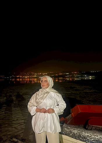 Diğer Beyaz, Salaş Kesim, Uzun Kollu Kadın Tunik