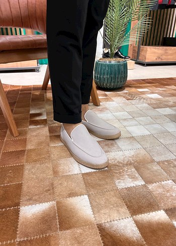 Minimalist Gri Erkek Espadril - Görsel 2