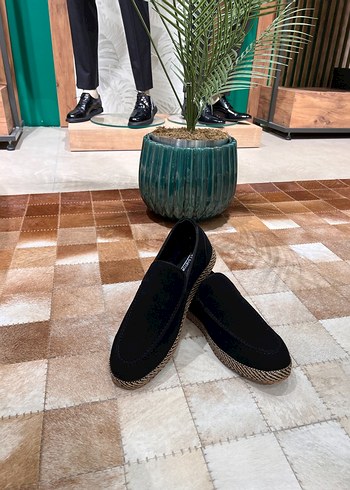 Siyah Erkek Günlük Espadril Ayakkabı - Görsel 3