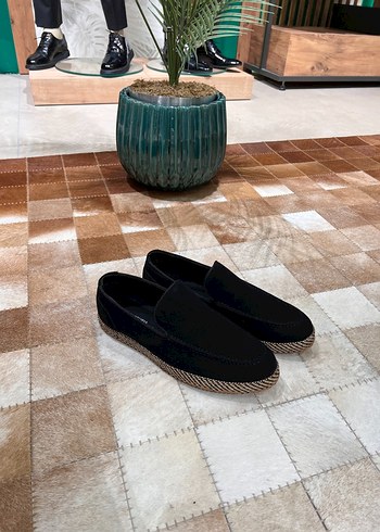 Siyah Erkek Günlük Espadril Ayakkabı - Görsel 4