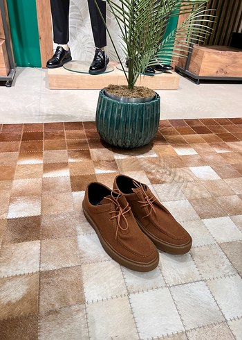 Erkek Kahverengi Süet Günlük Spor Ayakkabı - Görsel 4